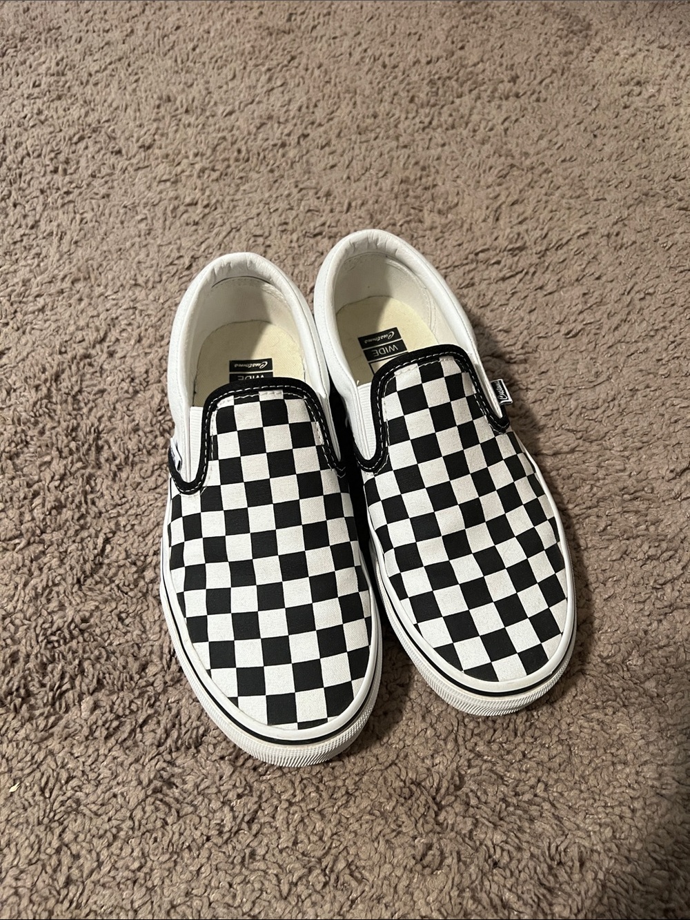 Checkered Vans